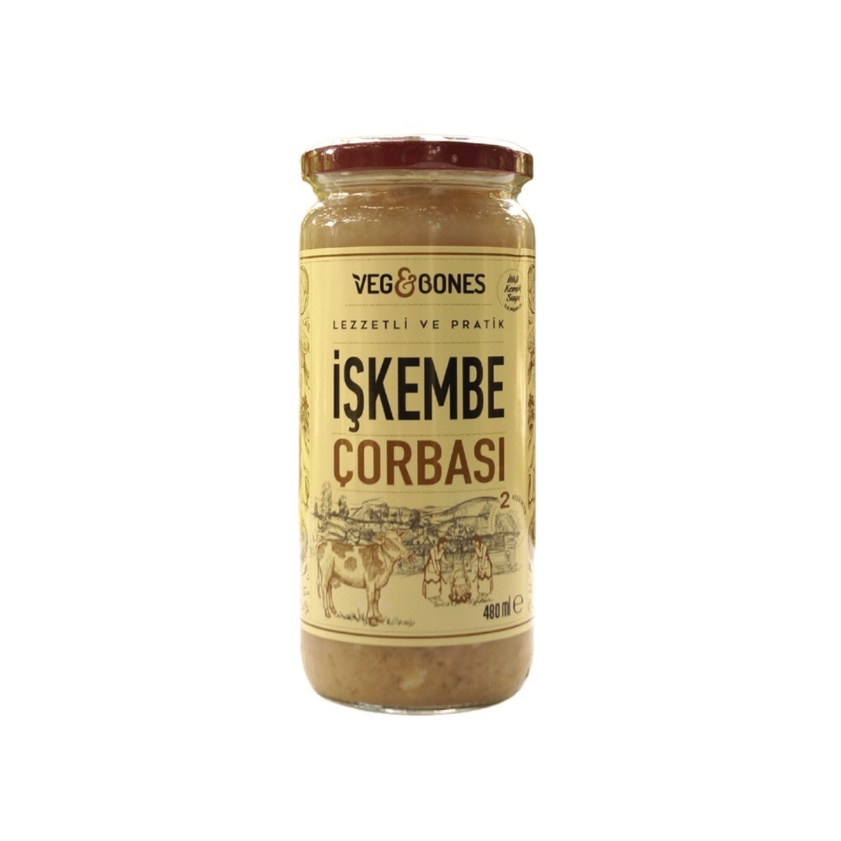 Veg&Bones Iskembe Çorbası 480 ML
