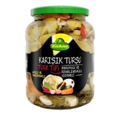 Kuhne Turk Tipi Karışık Turşu 680 Gr