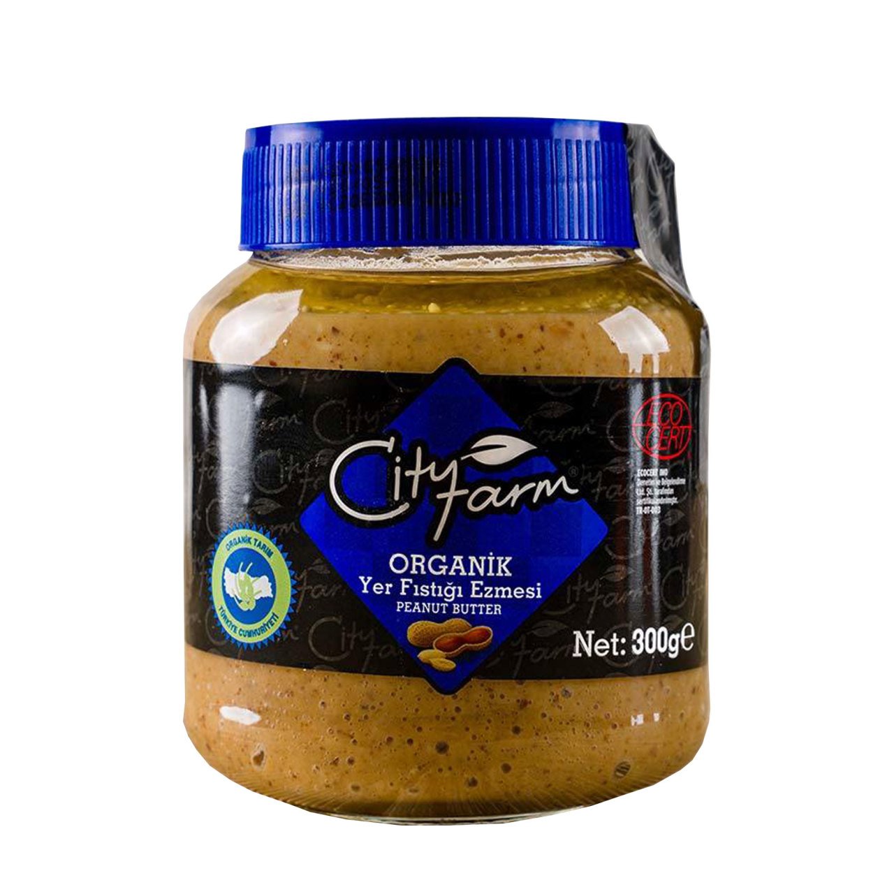 City Farm Organik Yer Fıstığı Ezmesi 300 gr