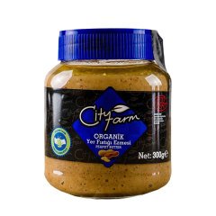 City Farm Organik Yer Fıstığı Ezmesi 300 gr