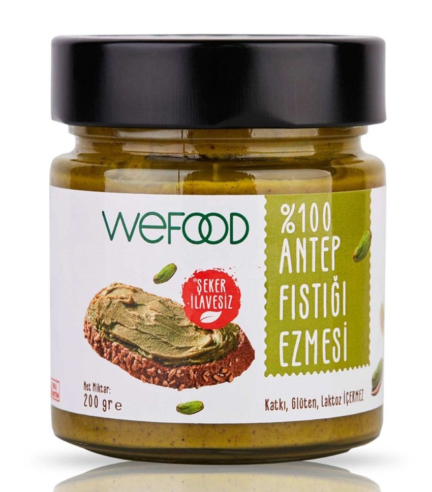 Wefood Antep Fıstığı Ezmesi 200 Gr