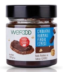 Wefood Çikolatalı Hurmalı Fındık Ezmesi 200 Gr