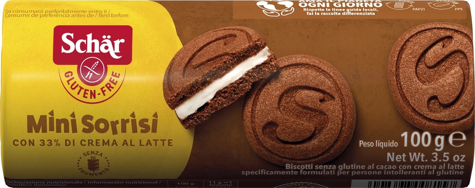SCHAR Mini Sorrisi Bisküvi 100 GR