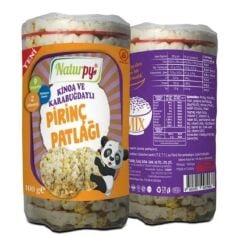 NATURPY KINOA VE KARABUGDAYLI PIRINC PATLAGI 100 GR