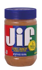 JİF  FISTIK EZMESİ CRUNCHY 454 GR