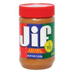 JİF  FISTIK EZMESİ KREMA 454 GR
