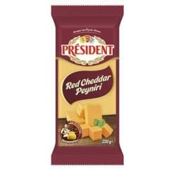 PRESIDENT RED CHEDDAR PEYNIRI 220 GR
