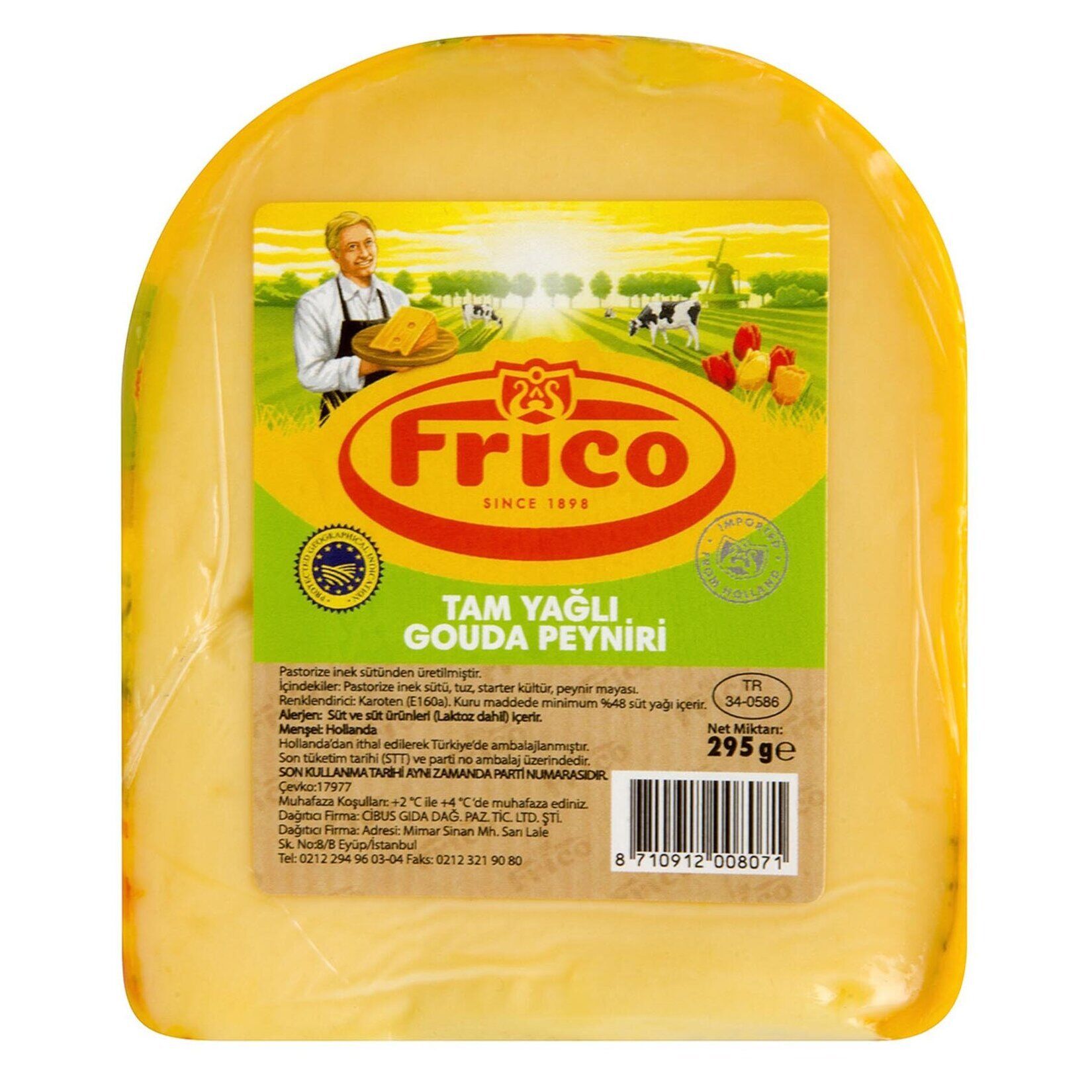 FRICO TAM YAĞLI GOUDA PEYNIRI 150 GR