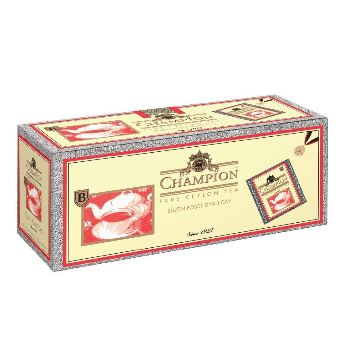 CHAMPION PURE CEYLON TEA BARDAK POSET 25 ADET