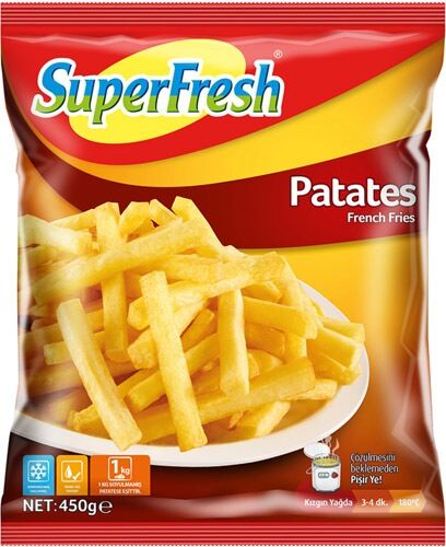SUPER FRESH PATATES 450 GR