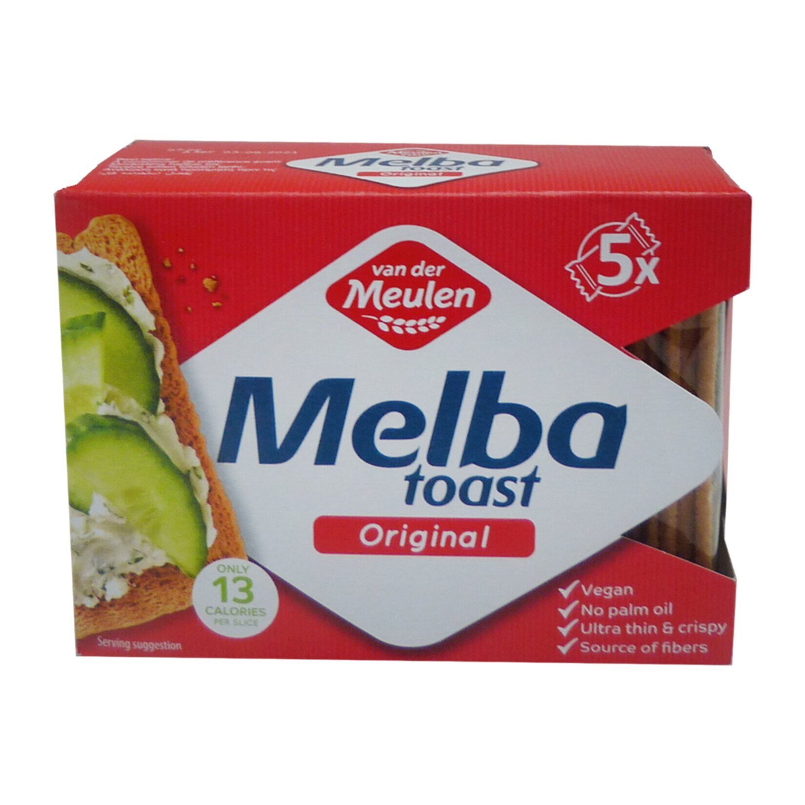 Van Der Meulen Melba Toast Original 100 Gr