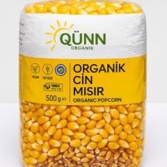 QÜNN ORGANİK CİN MISIR POPCORN 500 GR