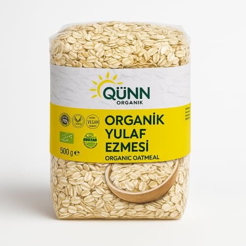 QÜNN ORGANİK YULAF EZMESİ 500 GR