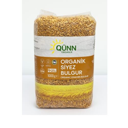 QÜNN ORGANİK SİYEZ BULGURU 1 KG
