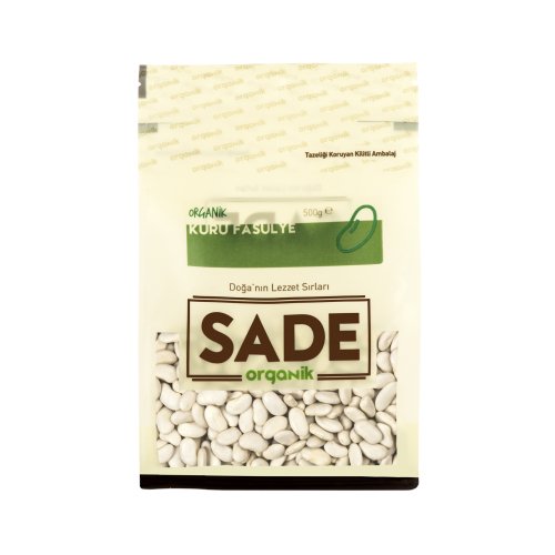 Sade Organik Kuru Fasülye 500 gr