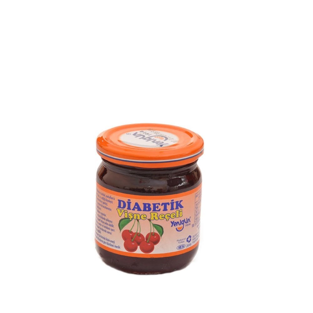 Yenigün Diabetik Vişne Reçeli 250 gr