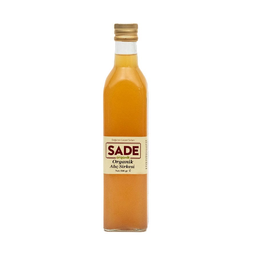 Sade Organik Alıç Sirkesi 500 gr