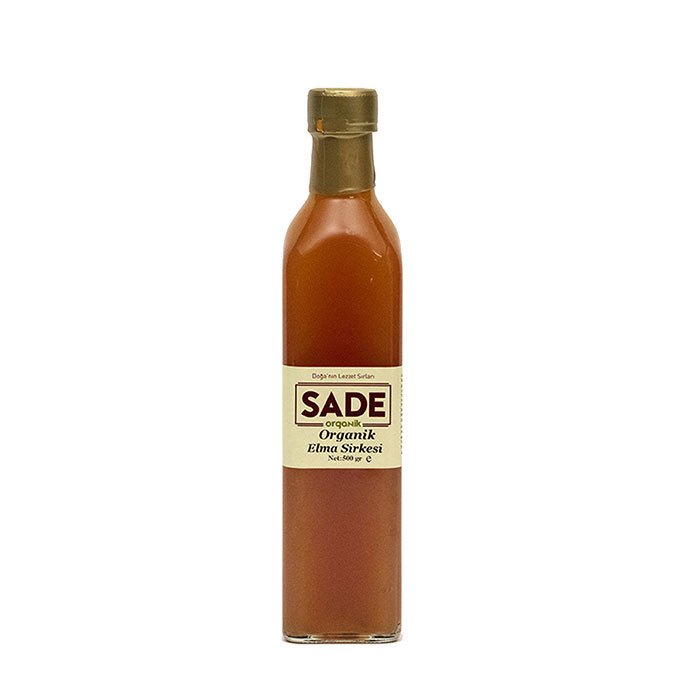 Sade Organik Elma Sirkesi 500 ml