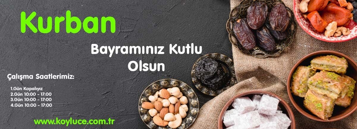 Kurban Bayramınız Kutlu olsun
